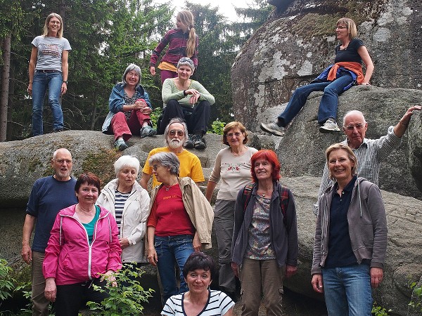 Ausflug zum Hohen Stein und zu den Bisons 31.5.2015