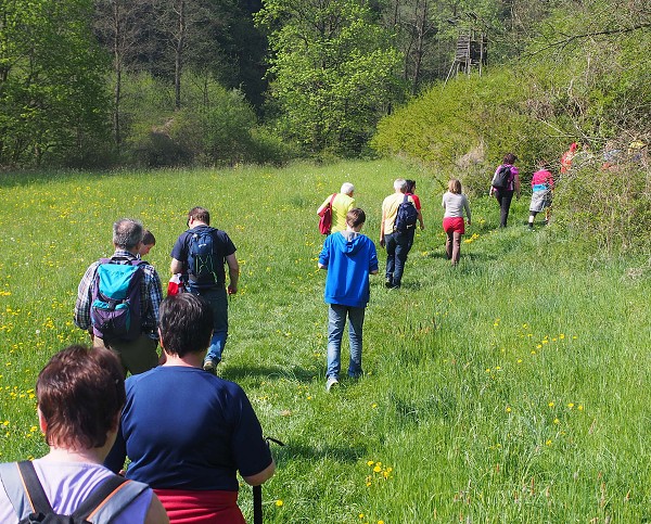 Wanderung zur Burg BítovPutovábí ke hrad Bítovu1.5.