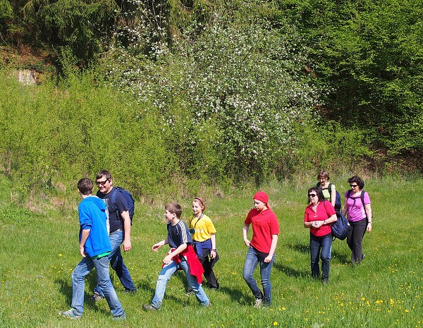 Wanderung zur Burg BítovPutovábí ke hrad Bítovu1.5.