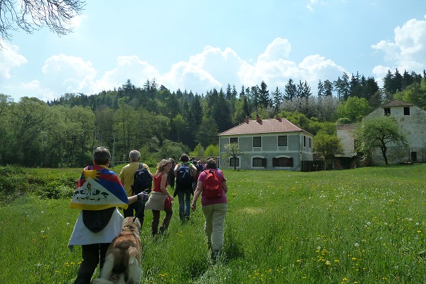 Wanderung zur Burg BítovPutovábí ke hrad Bítovu1.5.