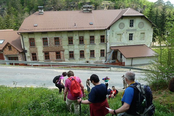 Wanderung zur Burg BítovPutovábí ke hrad Bítovu1.5.