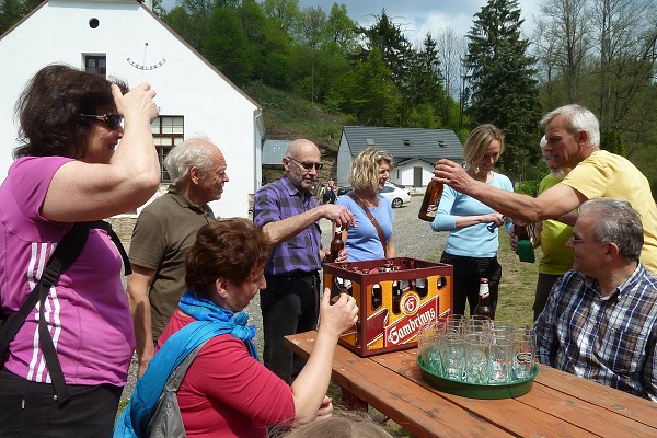 Wanderung zur Burg BítovPutovábí ke hrad Bítovu1.5.