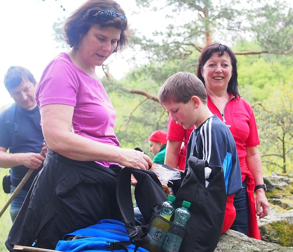 Wanderung zur Burg BítovPutovábí ke hrad Bítovu1.5.