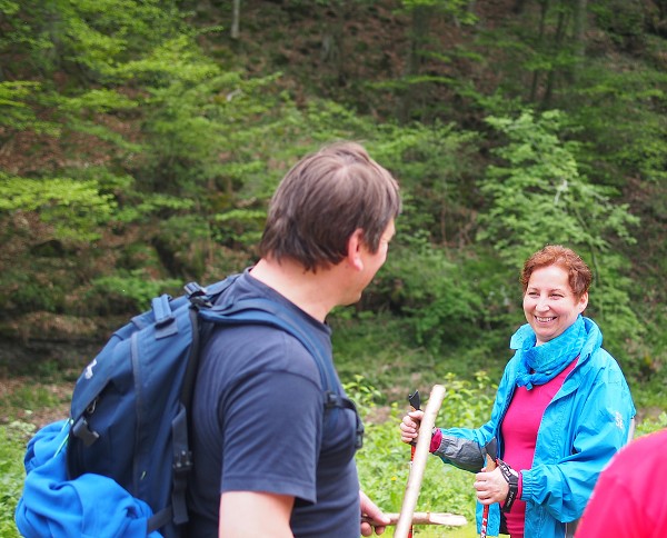 Wanderung zur Burg BítovPutovábí ke hrad Bítovu1.5.