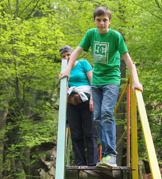 Wanderung zur Burg BítovPutovábí ke hrad Bítovu1.5.