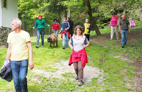 Wanderung zur Burg BítovPutovábí ke hrad Bítovu1.5.